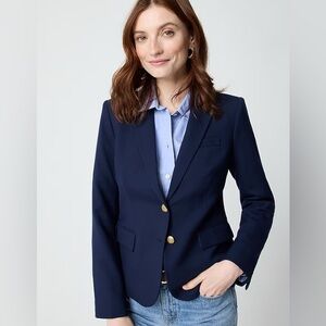 J. Crew Original Schoolboy Navy Blazer w/Gold Buttons